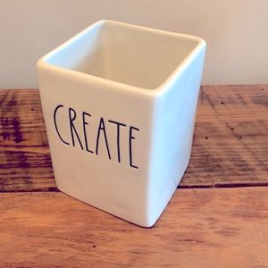 NEW!! Rae Dunn Create Holder for Pens, etc.